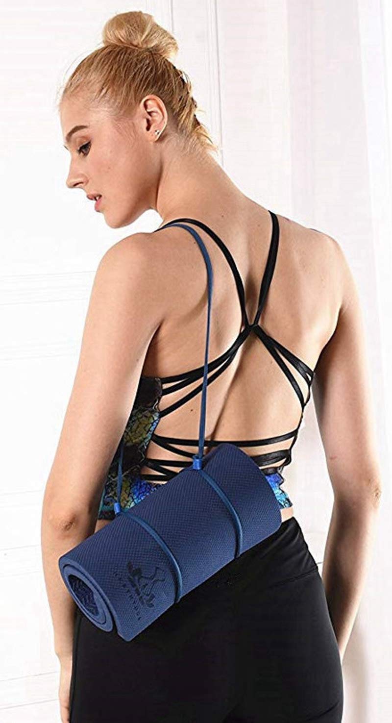 Heathyoga Knee Pads Cushion - Non-Slip Mat for Yoga, Gardening, Yard Work and Floor Exercises - Yoga Mat Accessory 26"x10"x0.5" - Image 5